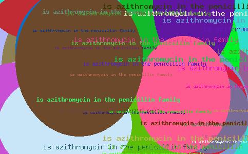 Is Azithromycin In The Penicillin Family